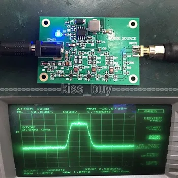 1 МГц ~ 3,5 ГГц SMA Генератор шумовых сигналов Источник шума Простое отслеживание спектра источник сигнала Антенна Фильтр Анализ тест dc 12v