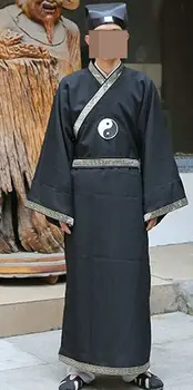 2-цветная одежда для Удан Тай-Чи, Даосская мантия, костюмы священников, Униформа монахов Боевых искусств дзен Шаолинь, кунг-фу