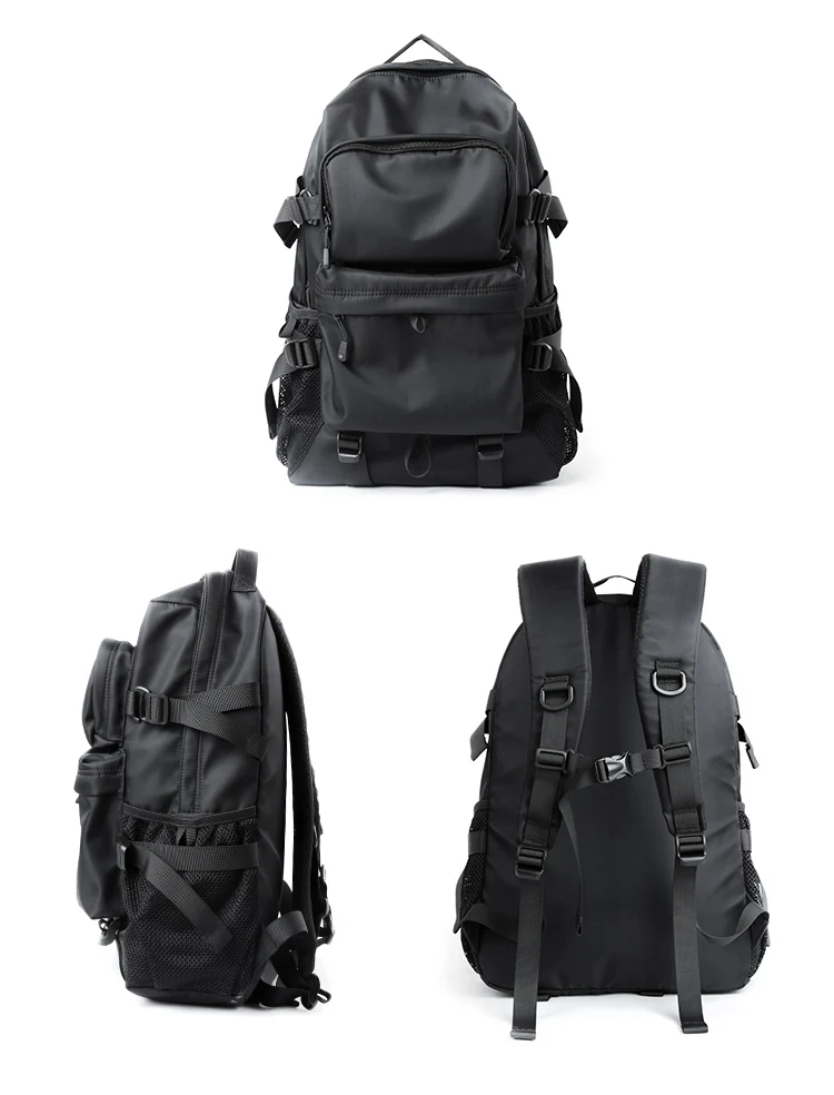 Хорошо продается Повседневный мужской рюкзак в уличном стиле, 17-дюймовый рюкзак для ноутбука большой емкости, школьный рюкзак для университетского колледжа1
