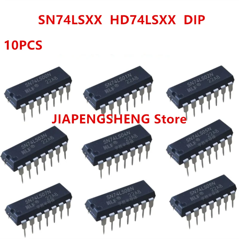 10 Шт. в HD74LS20P SN74LS20N ls20 DIP 74-14/2 4 входа с логическим чипом1