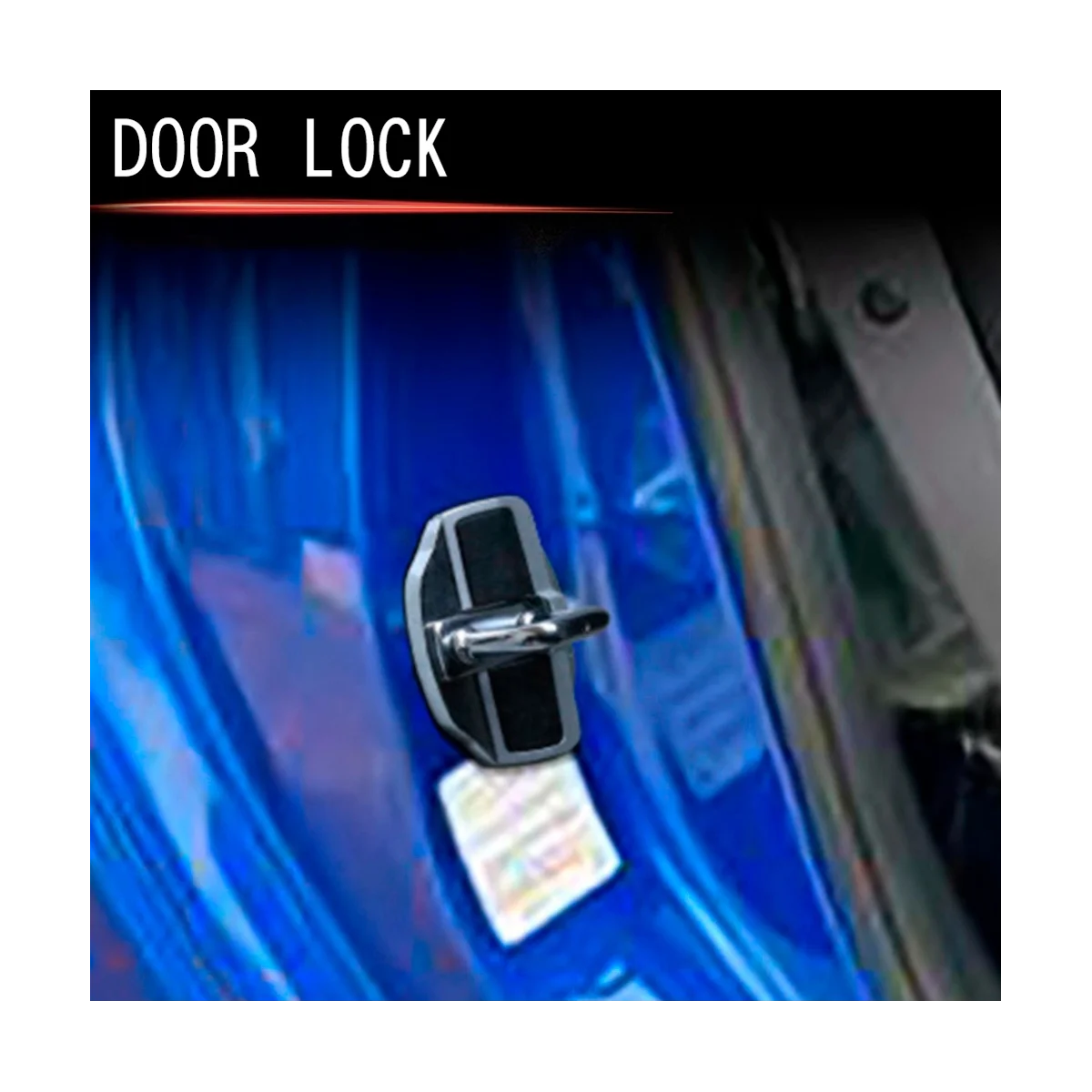 4 Комплекта дверного стабилизатора TRD, Защита дверного замка, Защелки для Subaru всех серий BRZ XV Forester Legacy Outback WRX1