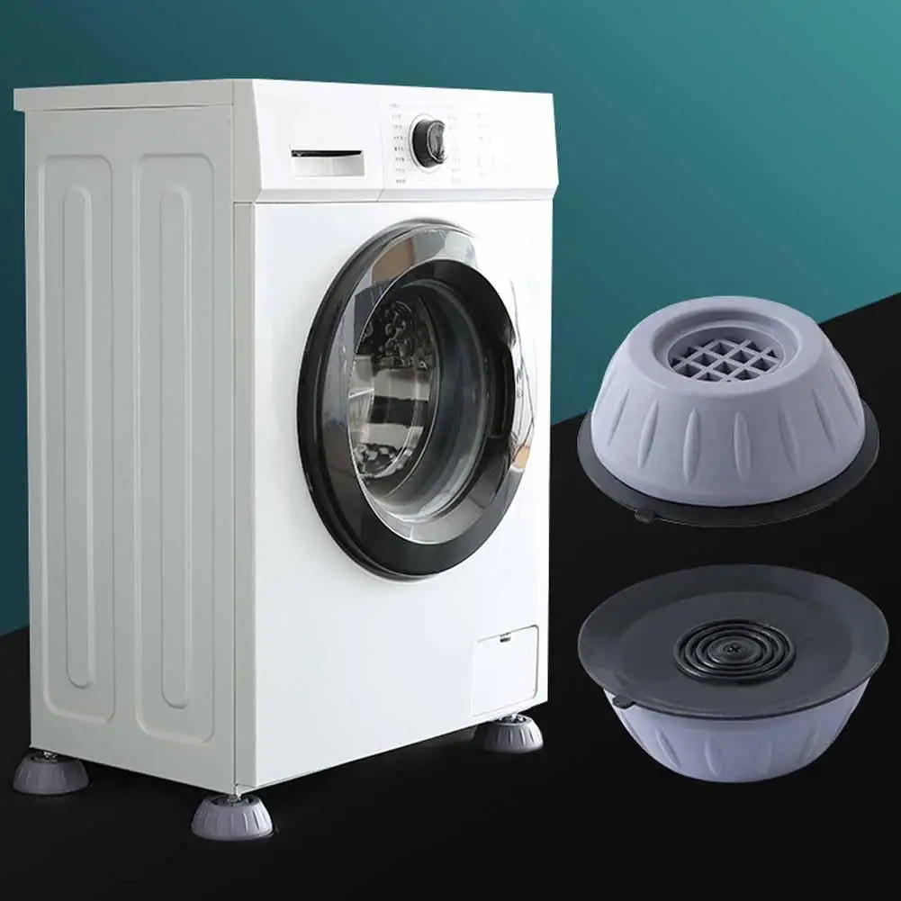 Для стиральной машины 1/2 /4шт Противоскользящие противоударные накладки для ног, пониженный уровень шума, вибрация, Резиновый коврик, Амортизаторы для мебели для холодильника2
