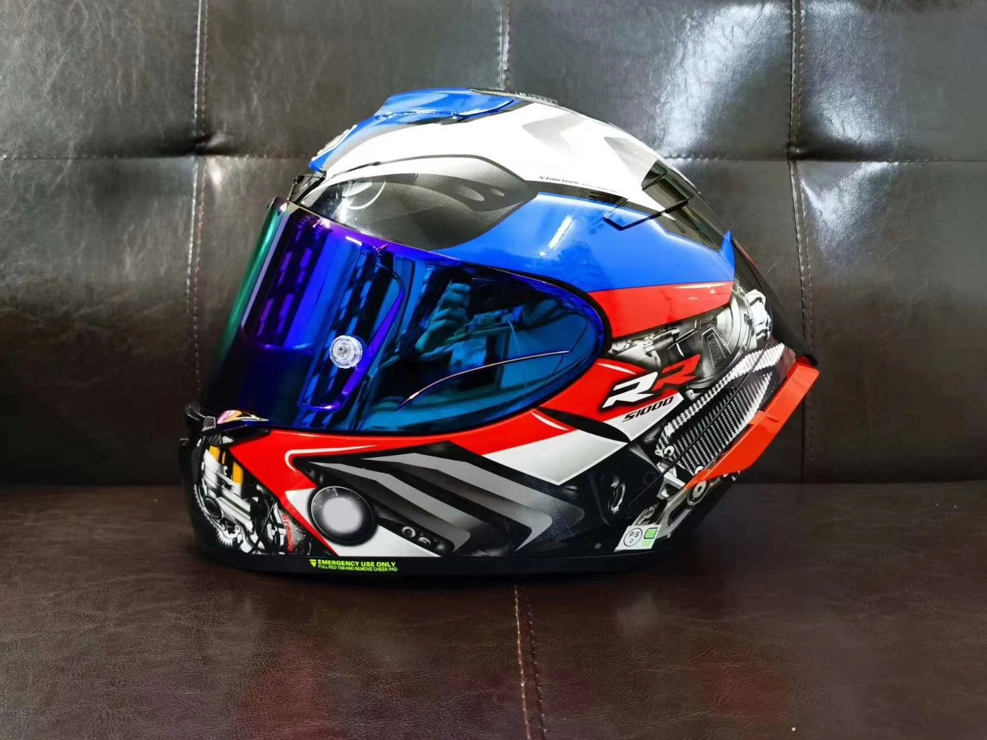 Мотоциклетный шлем X-14 x14 RR1000 с полным лицом, СИНИЙ шлем для верховой езды, Гонки по мотокроссу, Шлем для мотобайка Casco De Motocicleta3
