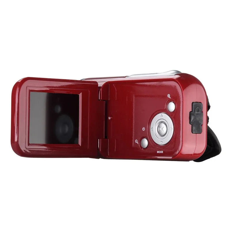 Светодиодная Вспышка Видеокамеры HD 720P Портативной Цифровой Камеры с 4-кратным Цифровым Зумом 2,0-дюймовый TFT ЖК-экран 40AP10 Smart Home Vlog Camera4