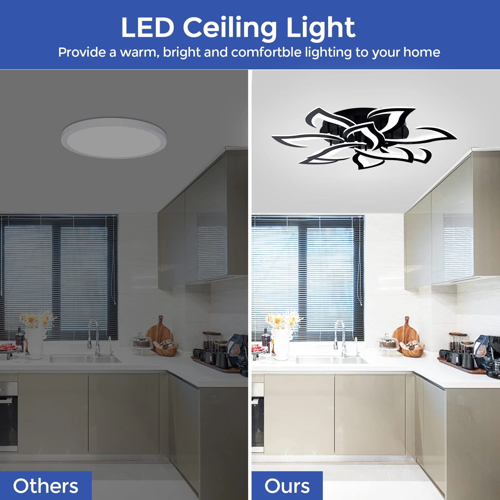 IRALAN Люстры для Столовой Smart App Потолочные Светильники Led Lustre Light Кухня Спальня Гостиная Украшение Лампы Пульт Дистанционного Управления4