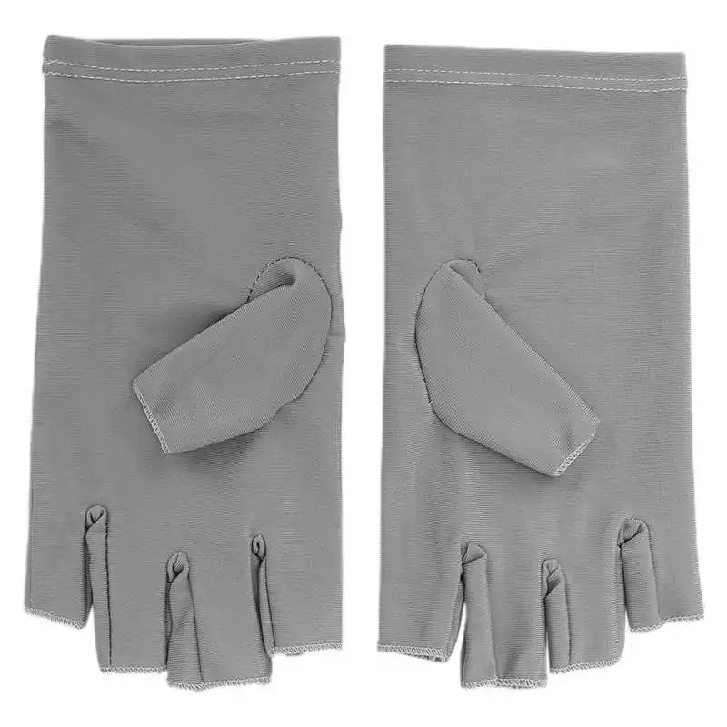 Профессиональные хлопчатобумажные перчатки с защитой от ультрафиолета для ногтей, перчатки для маникюра, инструменты для ногтей4