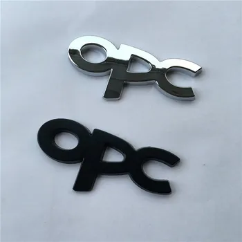 5X OPC хромированная черная металлическая Эмблема Значок Наклейка аксессуары для Opel Corsa Meriva Zafira Astra Vectra Antara Mokka