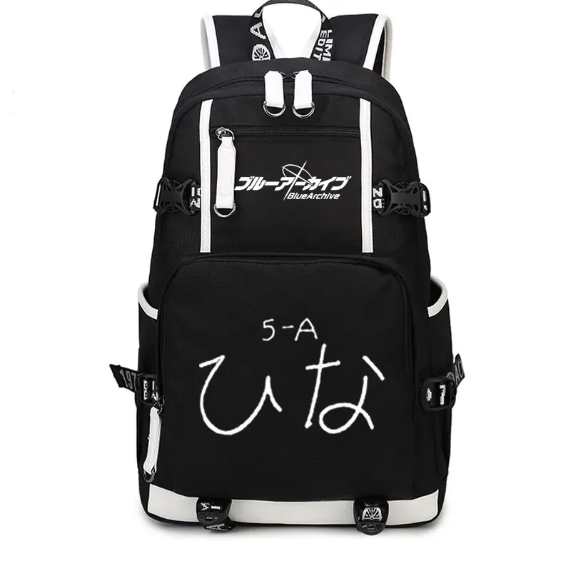 Рюкзак из аниме Blue Archive для подростков, школьная сумка Иочи Мари Ханекава Хасуми, школьная сумка для модных девочек, студенческий рюкзак Mochila5
