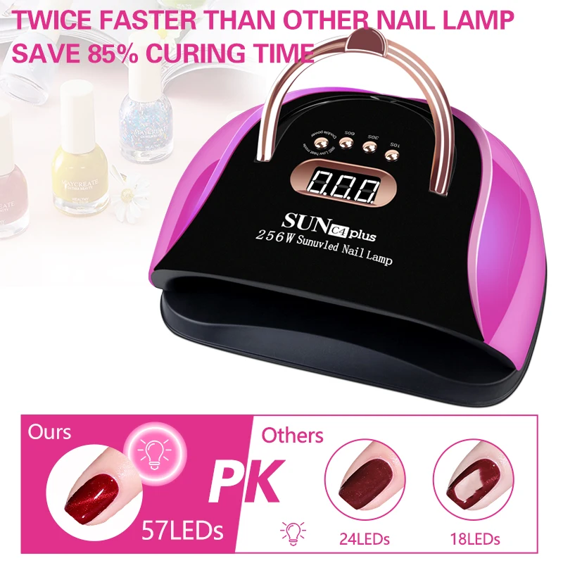 УФ-светодиодная лампа для ногтей, мощная профессиональная лампа для сушки гель-лака, Лампа для сушки ногтей, 60 светодиодов, лампа для маникюра5
