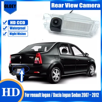 HD камера заднего вида для Renault logan/Dacia logan Седан 2007 ~ 2012 Ночное видение/ водонепроницаемая резервная парковочная камера заднего вида