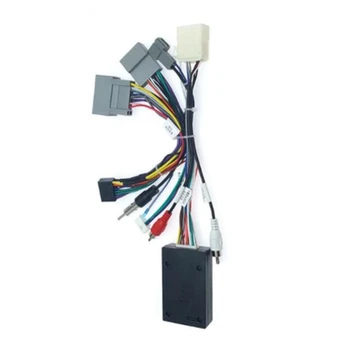 Автомобильная аудиосистема Радио CD-плеер 16-КОНТАКТНЫЙ адаптер кабеля питания Android с коробкой Canbus для жгута проводов мультимедиа