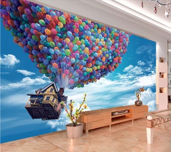 большие обои wellyu на заказ современный минималистичный воздушный шар гостиная спальня ТВ фон стены украшение дома обои