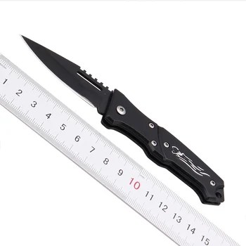 Высококачественный складной нож с лезвием из нержавеющей стали, многофункциональный охотничий карманный нож для выживания из титана