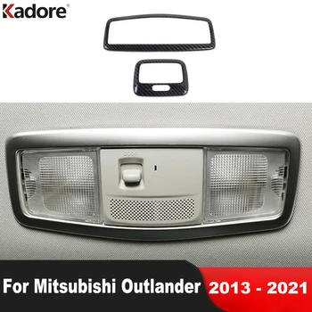 Для Mitsubishi RVR/ASX Outlander Sport 2020 2021 Outlander 2013-2021 Матовая Автомобильная Передняя Задняя Крыша Лампа Для Чтения Накладка на Крышку Лампы