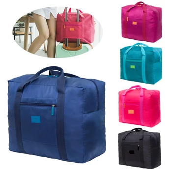 Корейская версия дорожной складной водонепроницаемой нейлоновой дорожной сумки для хранения, дорожной сумки для хранения, жаккардовой сумки для хранения одежды, сумки для хранения одежды