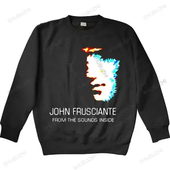 Мужская толстовка с круглым вырезом John Frusciante, мужская черная толстовка, мужская верхняя дешевая толстовка для мужчин черного цвета, новоприбывшая мужская брендовая толстовка