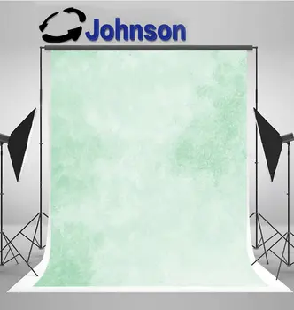 Мятно-зеленый Акварельный фон с размытой текстурой, высококачественный фон для компьютерной печати на стене