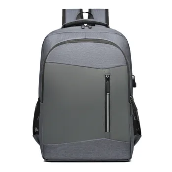 Новый рюкзак для ноутбука, прочный мужской модный водонепроницаемый рюкзак для деловых поездок с Usb-сумкой через плечо