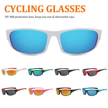 Поляризованные очки UV400, Солнцезащитные очки для велоспорта на открытом воздухе, Защита поляризованных линз, Ветрозащитные очки, Спортивные очки Для мужчин И женщин