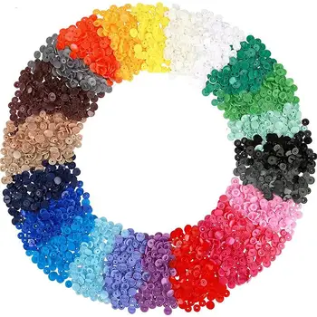 Пуговицы из цветной смолы T5 Пуговицы для детской одежды Четыре в одном Пластиковые скрытые пуговицы для занавесок Скрытые пуговицы