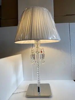 Роскошная дизайнерская хрустальная настольная лампа для гостиной спальни прикроватный бар декоративная лампа