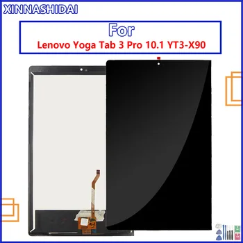 Сенсорный Экран Дигитайзер Сенсорное Стекло ЖК-дисплей Монитор В сборе Для Lenovo Yoga Tab 3 Pro 10.1 YT3-X90L YT3-X90F YT3-X90X X90