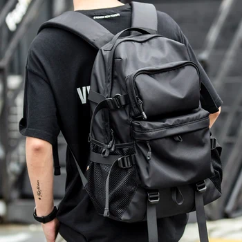 Хорошо продается Повседневный мужской рюкзак в уличном стиле, 17-дюймовый рюкзак для ноутбука большой емкости, школьный рюкзак для университетского колледжа